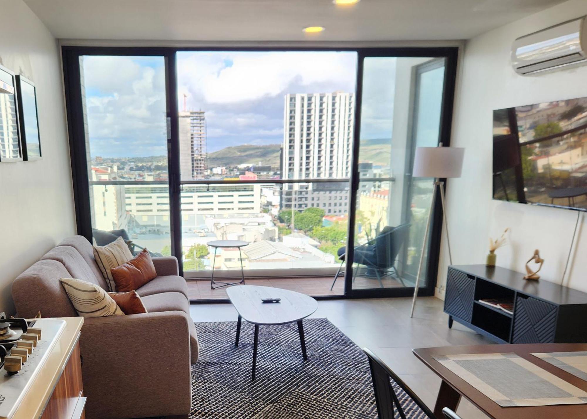 Downtown Apartment With Balcony City View, Gym & Lounge Tijuana Eksteriør billede