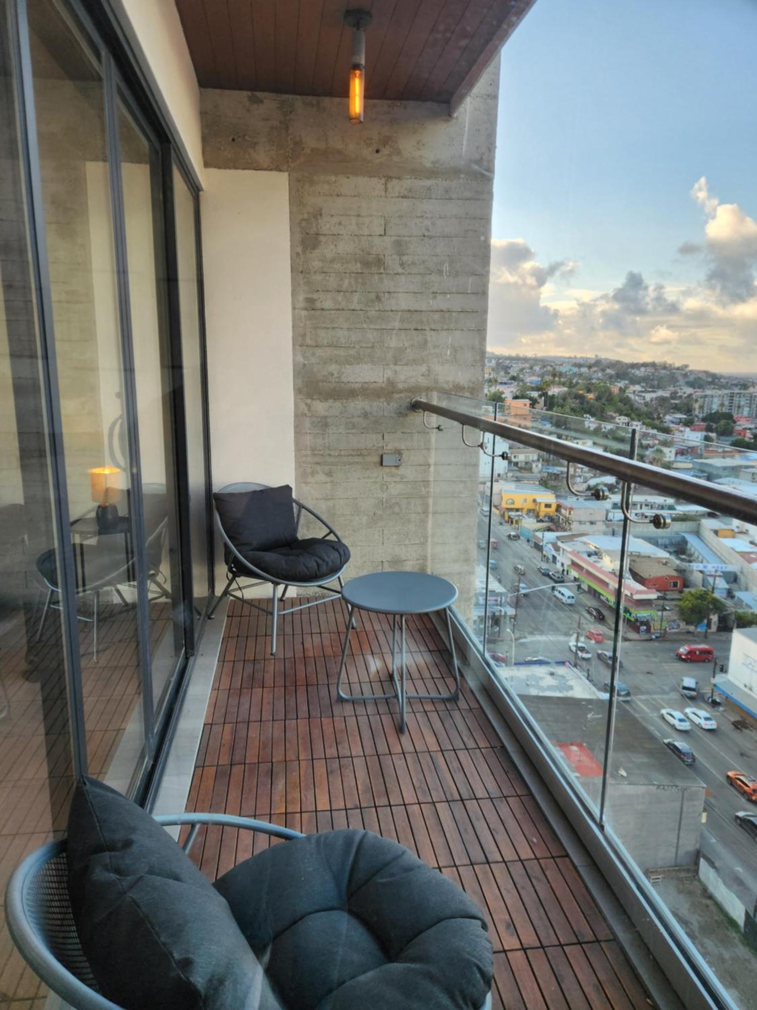 Downtown Apartment With Balcony City View, Gym & Lounge Tijuana Eksteriør billede